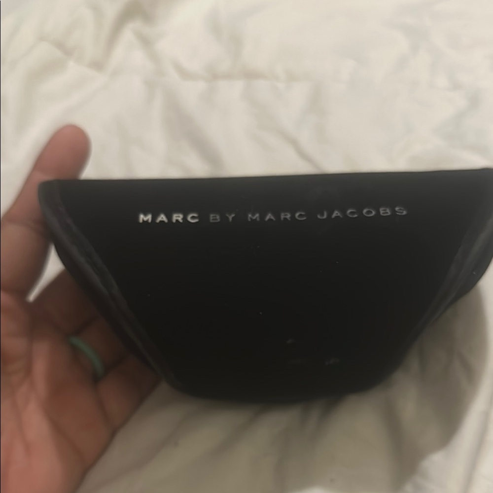 Marc by Marc Jacobs Black velvet Sunglasses Case